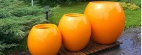Pomarańczowe donice: Idealny sposób na rozjaśnienie domu lub biura